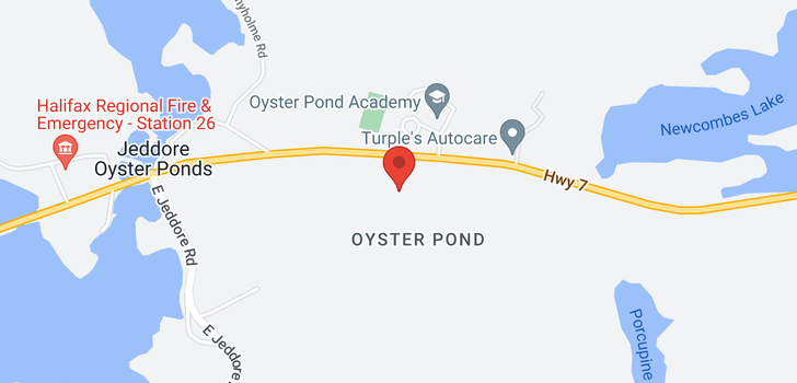 map of No 7 Highway|Jeddore Oyster Pond
